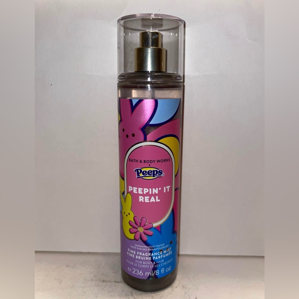 Bath & Body Works Peeps Peepin It Real Fragrance Mist 8oz Limited Edition New
